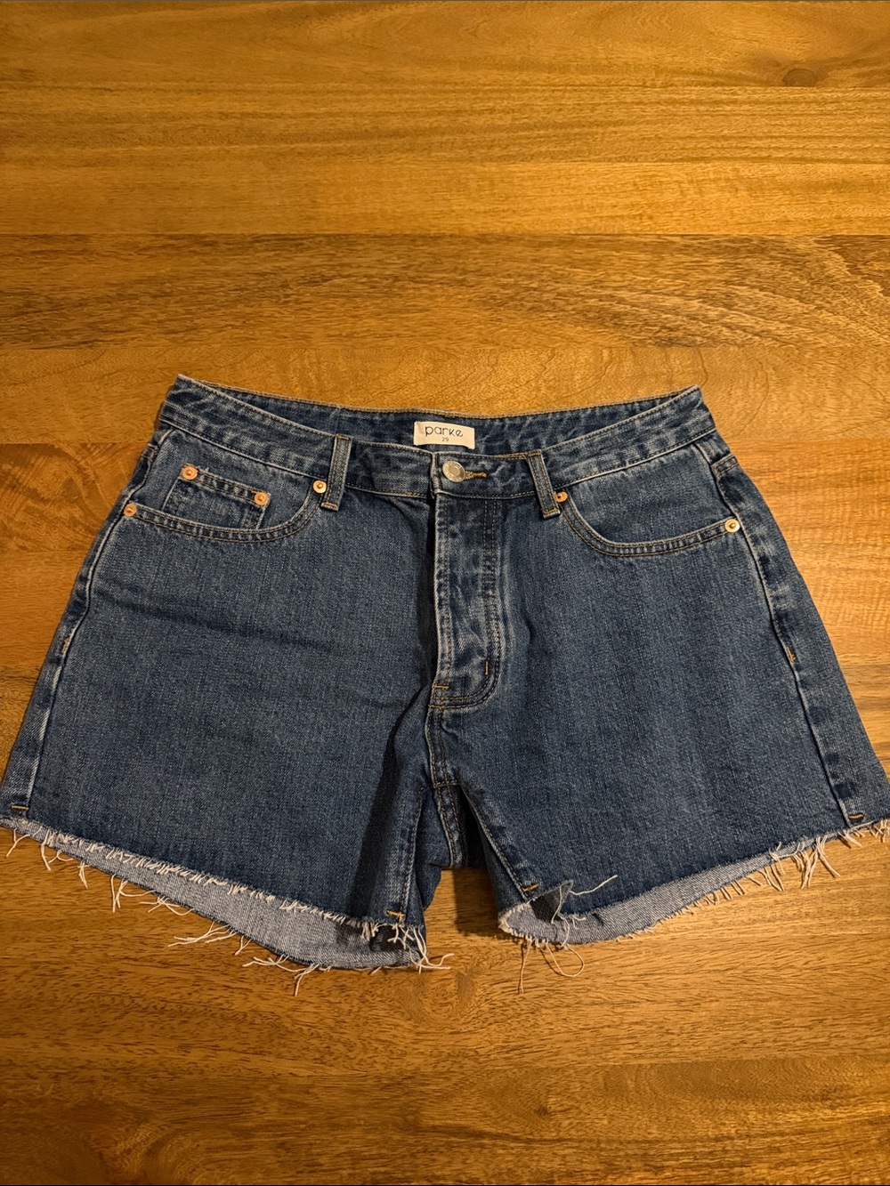 Parke Denim Cutoff Shorts
